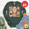 Give Thanks Long Sleeve - Heather Forest - 17 product image 1