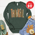 Thankful Long Sleeve - Heather Forest - 17 product image 1