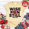 Wise Men Tee - Heather French Vanilla - 15 product image 1
