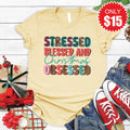 Christmas Obsessed Tee - Heather French Vanilla - 15 product image 1