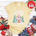 O Come Church Tee - Heather French Vanilla - 15 product image 1