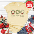 Faith Hope Love Tee - Heather French Vanilla - 15 product image 1