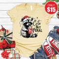 Cute But Feral Tee - Heather French Vanilla - 15 product image 1