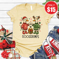Goosebumps Tee - Heather French Vanilla - 15 product image 1