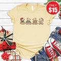 Christmas Bears Tee - Heather French Vanilla - 15 product image 1