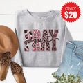 Just Pray Sweatshirt - Heather Grey - 20 product image 1