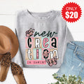 New Creation Sweatshirt - Heather Grey - 20 product image 1