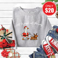 Jingle All The Way Sweatshirt - Heather Grey - 20 product image 1