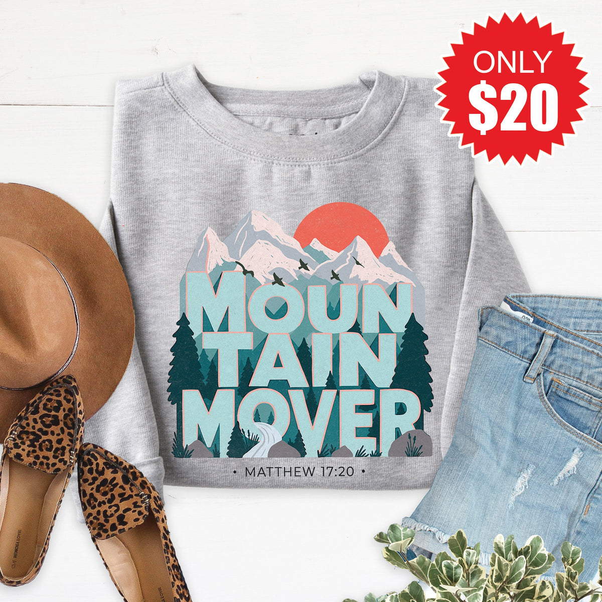 Mountain Mover Sweatshirt - Heather Grey - 20 product image 1