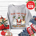 Duck The Halls Sweatshirt - Heather Grey - 20 product image 1