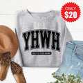 YHWH Sweatshirt - Heather Grey - 20 product image 1