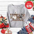 Howdy Christmas Sweatshirt - Heather Grey - 20 product image 1