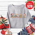 Christmas Bears Sweatshirt - Heather Grey - 20 product image 1