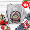 I Don't Do Winter Sweatshirt - Heather Grey - 20 product image 1