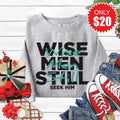 Wise Men Sweatshirt - Heather Grey - 20 product image 1