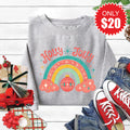 Holly Jolly Sweatshirt - Heather Grey - 20 product image 1