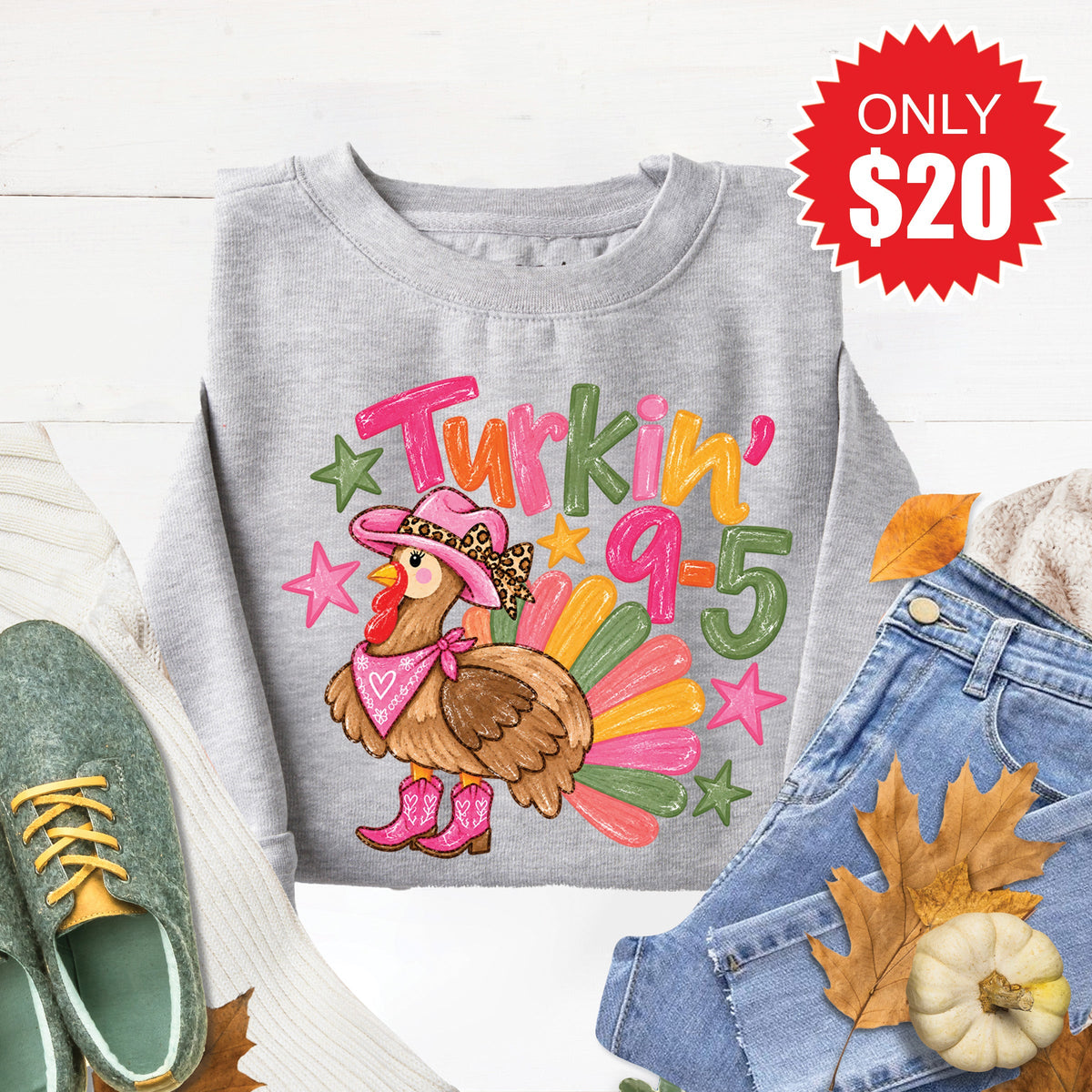 Turkin Sweatshirt - Heather Grey - 20 product image 1