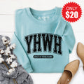 YHWH Sweatshirt - Heather Lagoon - 20 product image 1