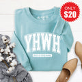 YHWH Sweatshirt - Heather Lagoon - 20 product image 1