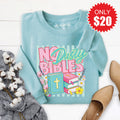 No Dusty Bibles Sweatshirt - Heather Lagoon - 20 product image 1