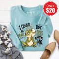 Jesus Said No Sweatshirt - Heather Lagoon - 20 product image 1