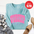 Worship While You Wait Sweatshirt - Heather Lagoon - 20 product image 1