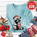Cute But Feral Sweatshirt - Heather Lagoon - 20 product image 1