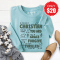 Be The Kind of Christian Your Dog Thinks You Are Sweatshirt product image 1