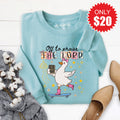 Off To Praise The Lord Sweatshirt - Heather Lagoon - 20 product image 1