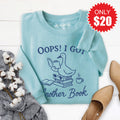 Another Book Sweatshirt - Heather Lagoon - 20 product image 1