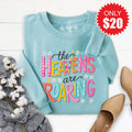 The Heavens Are Roaring Sweatshirt - Heather Lagoon - 20 product image 1
