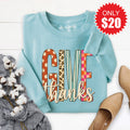 Give Thanks Sweatshirt - Heather Lagoon - 20 product image 1