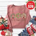 Faith Hope Love Sweatshirt - Heather Mauve - 20 product image 1