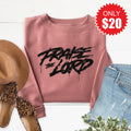 Praise The Lord Sweatshirt - Heather Mauve - 20 product image 1