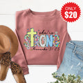 She Is Strong Sweatshirt - Heather Mauve - 20 product image 1