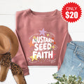 Mustard Seed Sweatshirt - Heather Mauve - 20 product image 1