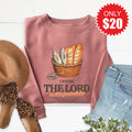The Lord Will Provide Sweatshirt - Heather Mauve - 20 product image 1