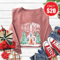 O Come Church Sweatshirt - Heather Mauve - 20 product image 1