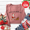 Jingle All The Way Sweatshirt - Heather Mauve - 20 product image 1