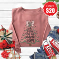 Let Us Adore Him Sweatshirt - Heather Mauve - 20 product image 1