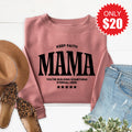 Keep Faith Mama Sweatshirt - Heather Mauve - 20 product image 1