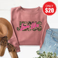 Love Like Jesus Sweatshirt - Heather Mauve - 20 product image 1