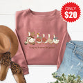 Spread The Goosepel Sweatshirt - Heather Mauve - 20 product image 1