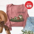 Jesus Said No Sweatshirt - Heather Mauve - 20 product image 1