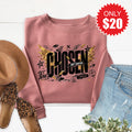 Chosen Not Random Sweatshirt - Heather Mauve - 20 product image 1