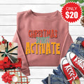 Christmas Spirit Activate Sweatshirt - Heather Mauve - 20 product image 1
