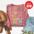 The Heavens Are Roaring Sweatshirt - Heather Mauve - 20 product image 1