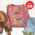 The Heavens Are Roaring Sweatshirt - Heather Mauve - 20 product image 1