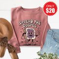 Spread The Gospel Sweatshirt - Heather Mauve - 20 product image 1