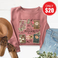 God Is Bigger Sweatshirt - Heather Mauve - 20 product image 1